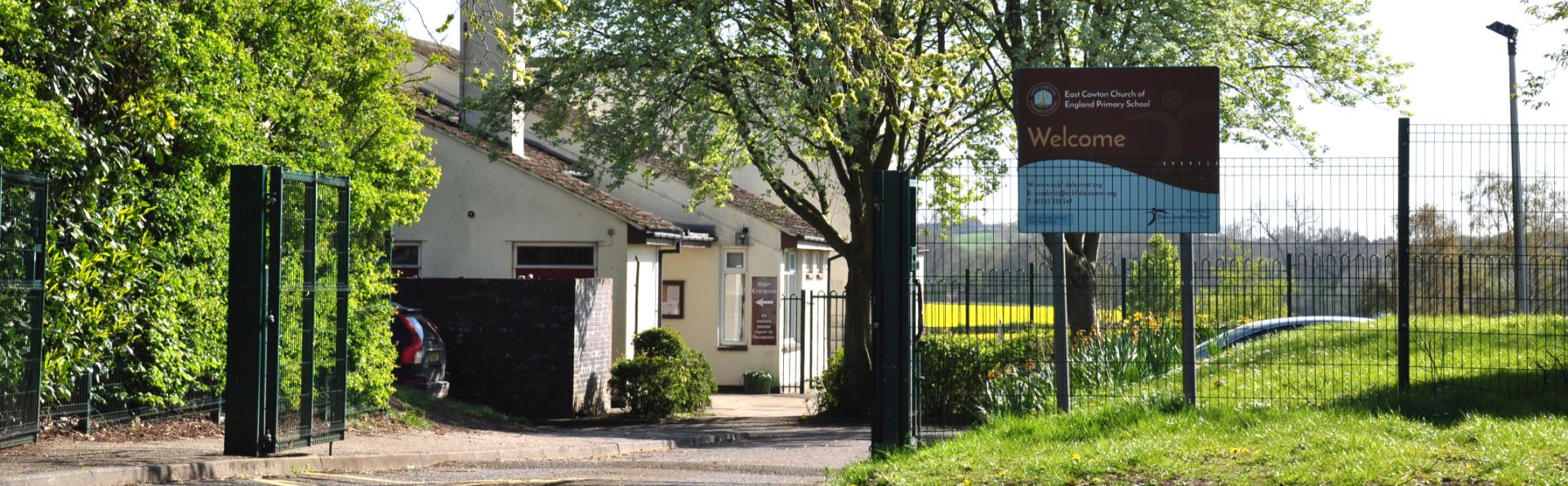gates of village school